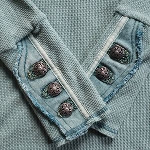 NWT Free People Moto Cuff Thermal